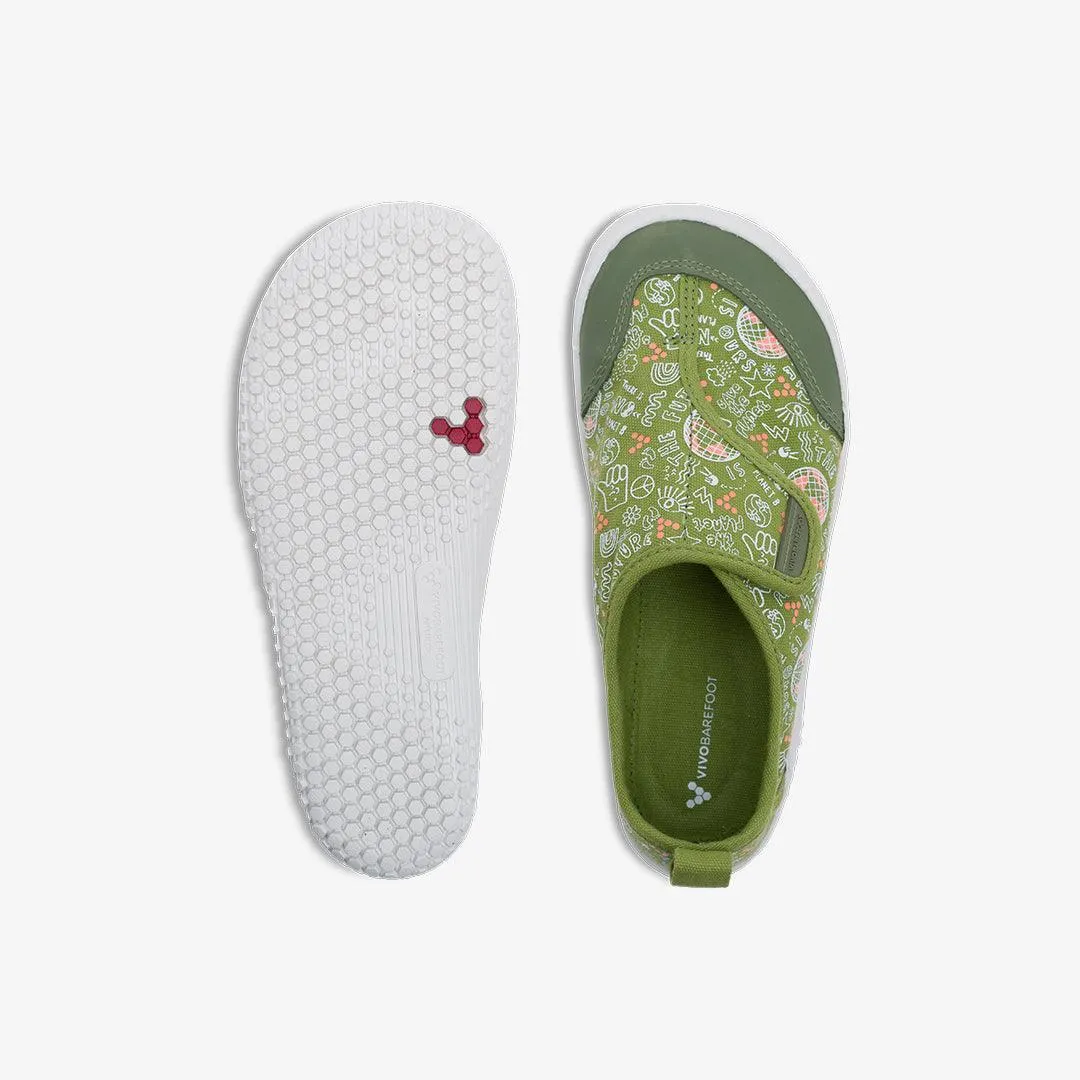 Vivobarefoot Gaia Kids Jungle Green