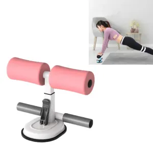 Waist Reduction And Abdomen Indoor Fitness Equipment Home Abdominal Crunch Assist Device(White Peach)