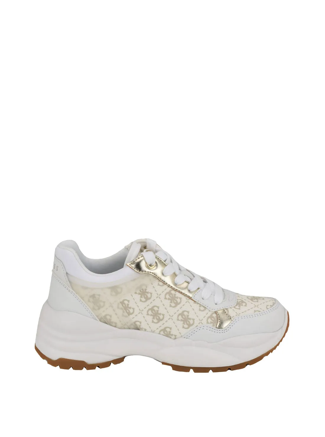 White Logo Samra Low-Top Sneakers