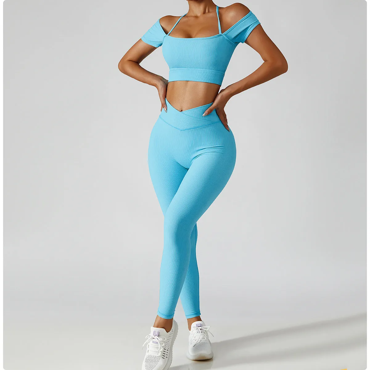 Wholesale Solid Fitness Workout Leggings