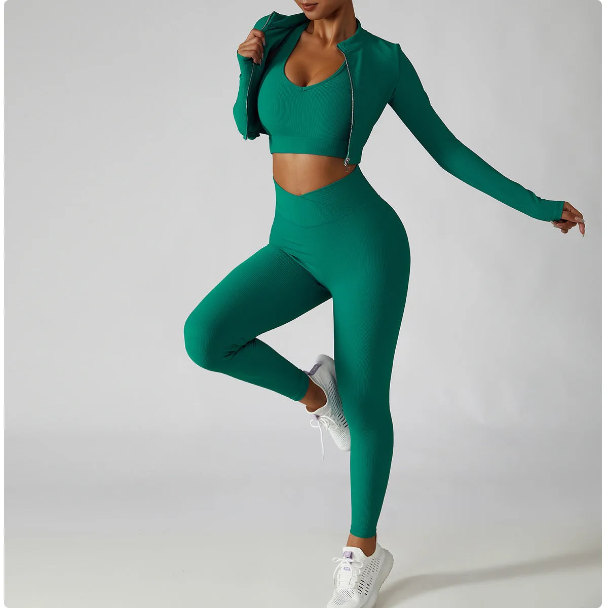 Wholesale Solid Fitness Workout Leggings