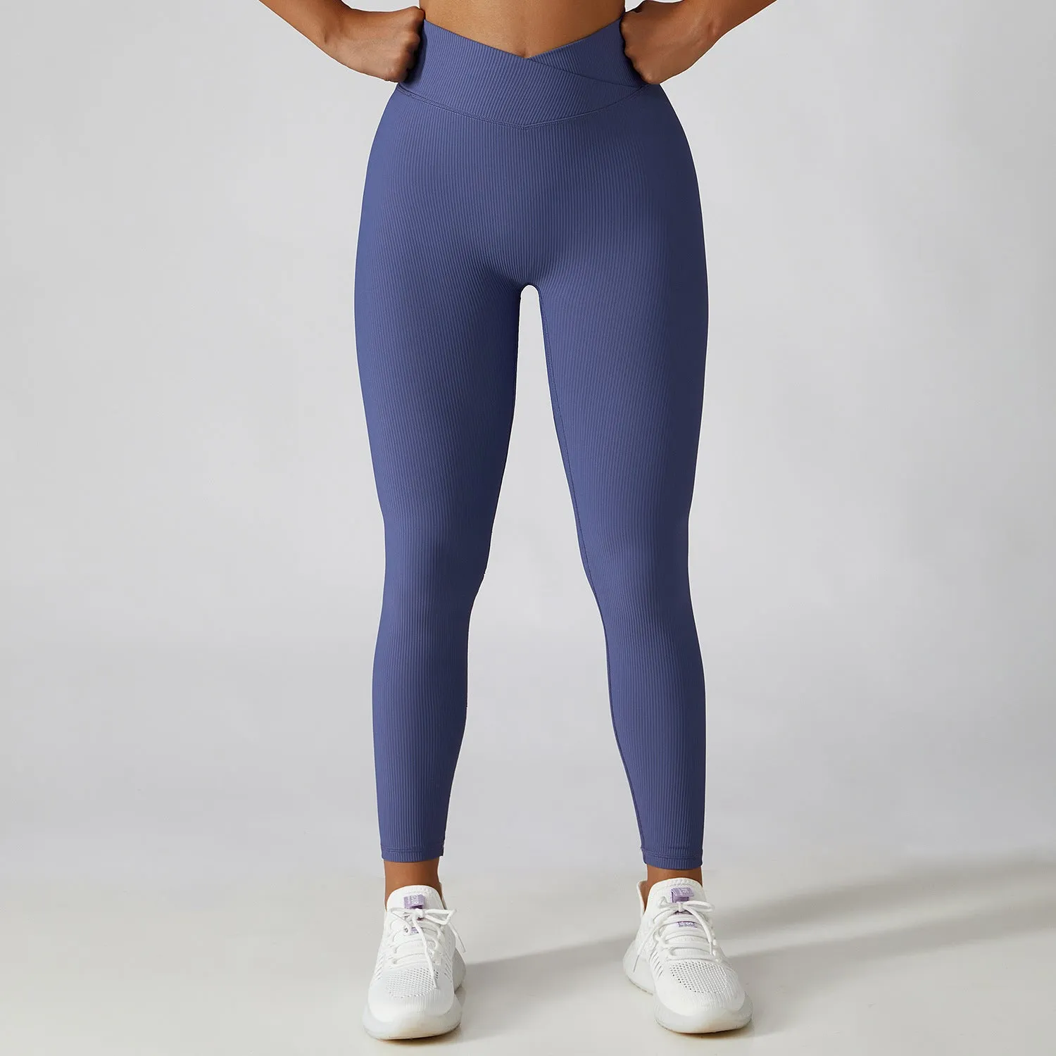 Wholesale Solid Fitness Workout Leggings