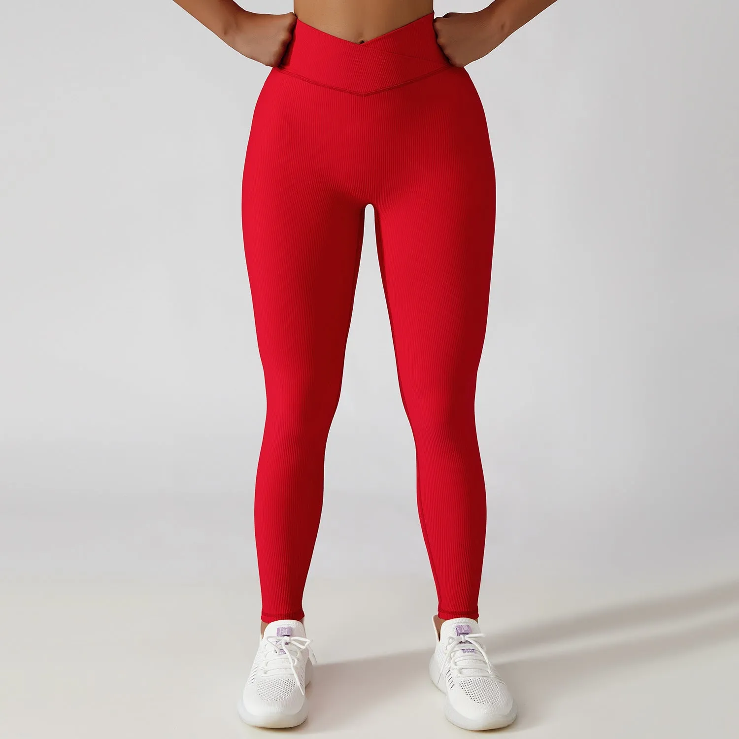 Wholesale Solid Fitness Workout Leggings