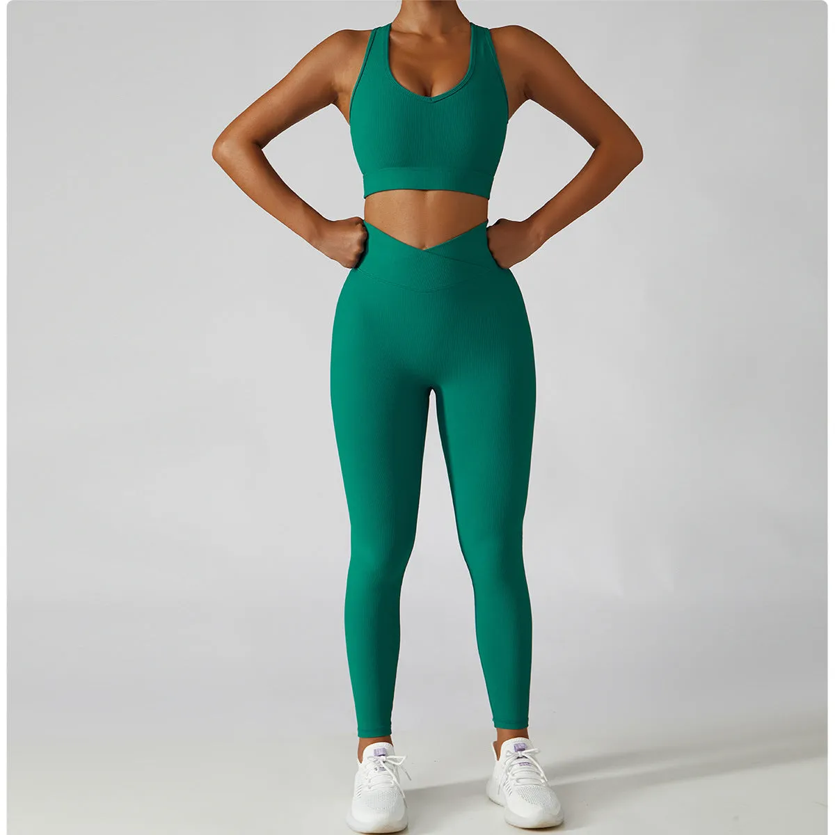 Wholesale Solid Fitness Workout Leggings