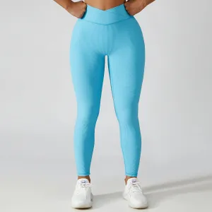 Wholesale Solid Fitness Workout Leggings