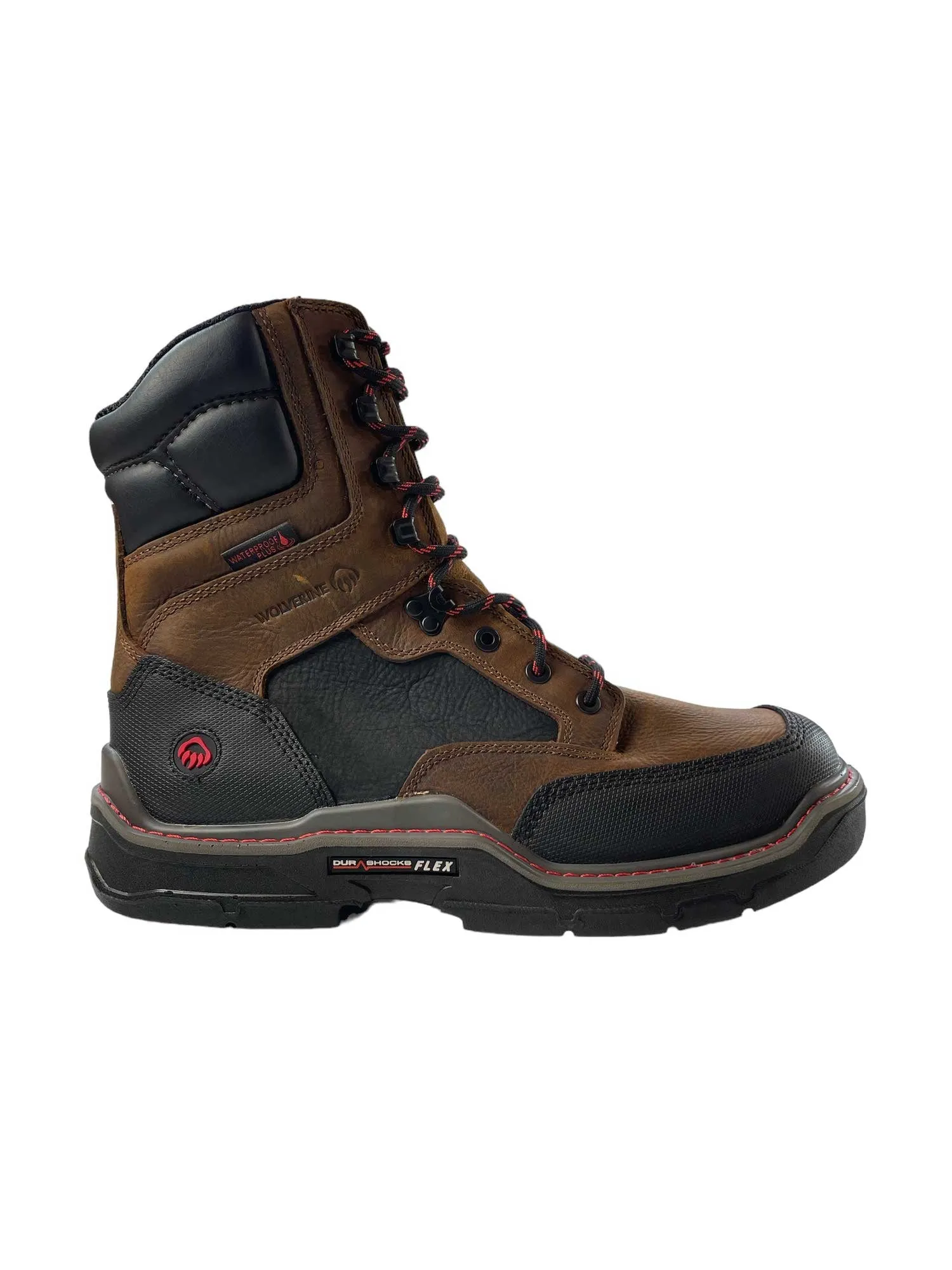 Wolverine Men's Raider Durashocks Heavy Duty 8 Inch Boot - Composite Toe