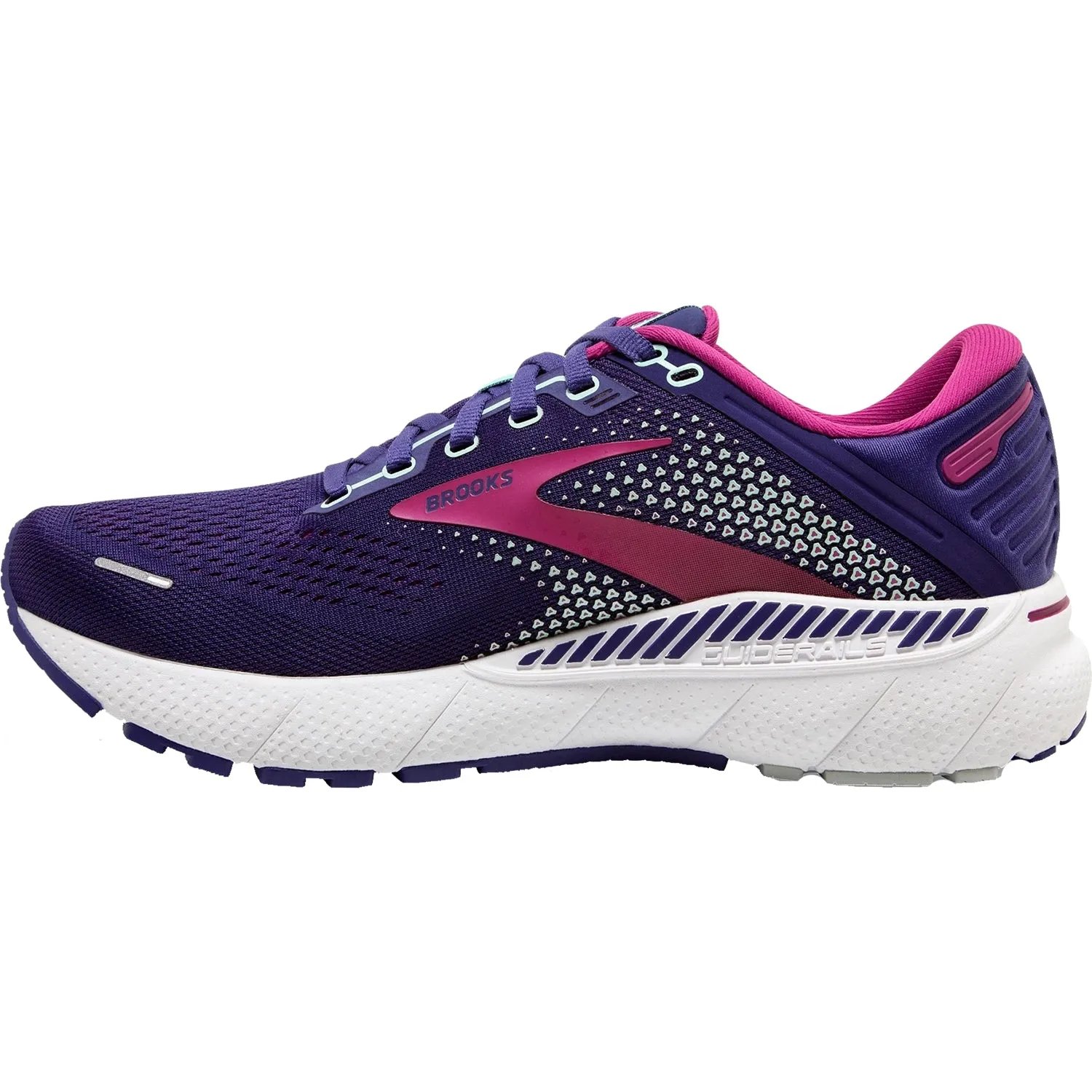 Women's Brooks Adrenaline GTS 22 Navy/Yucca/Pink Mesh