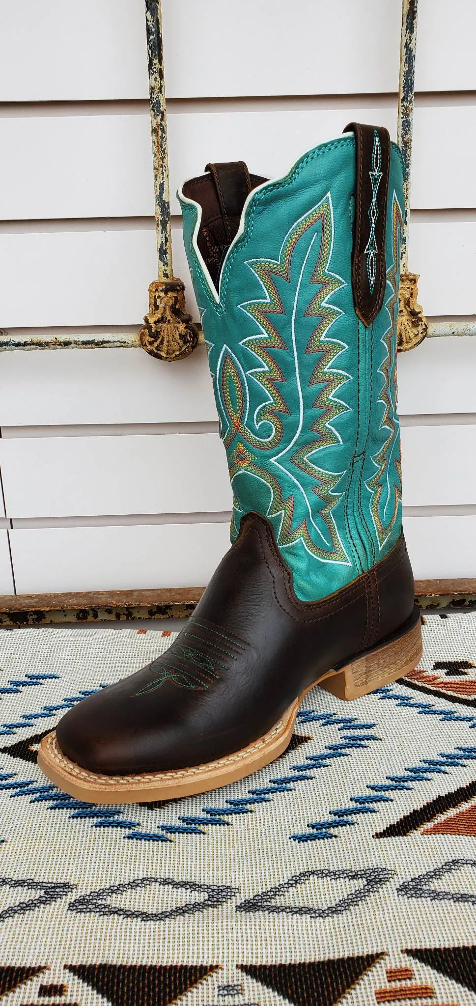 Women's Durango Rebel Pro Bay/Blue Western Boot