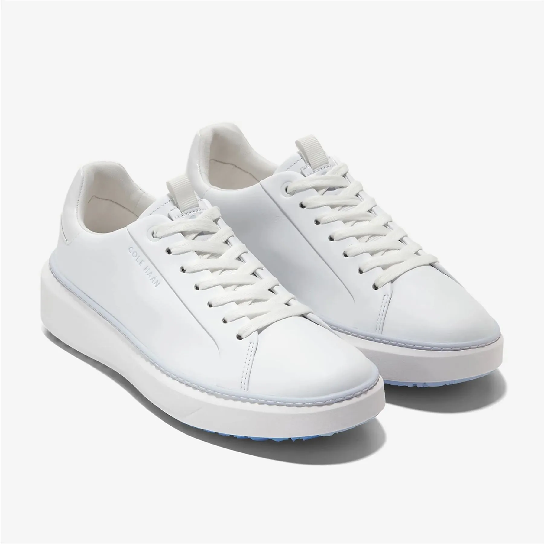 Womens GRANDPRO Topspin Golf Shoes White/Heather - AW24