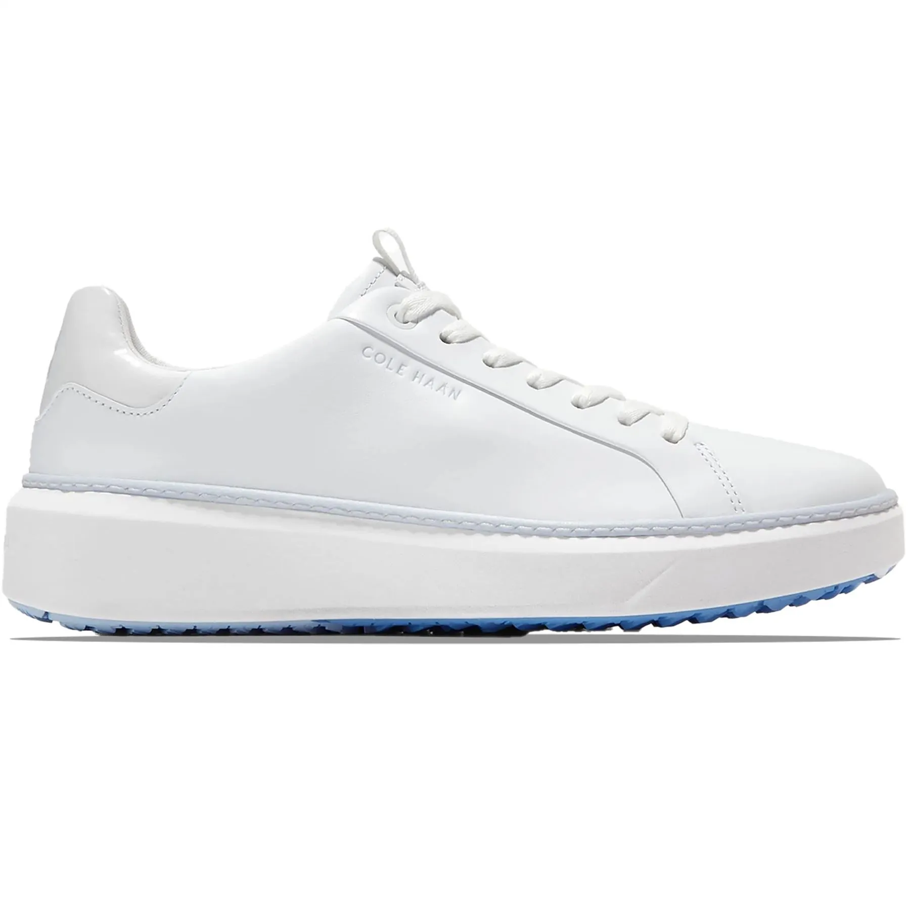 Womens GRANDPRO Topspin Golf Shoes White/Heather - AW24