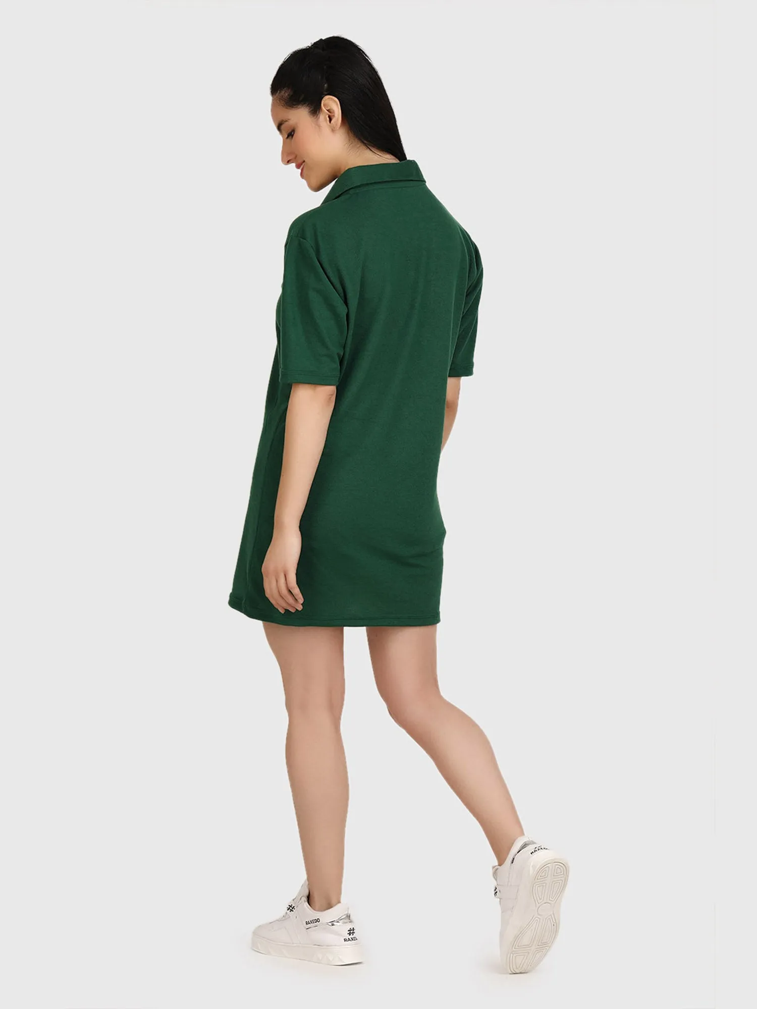 Women's Jumper Dress - Dry FIT Sweatshirt Dress