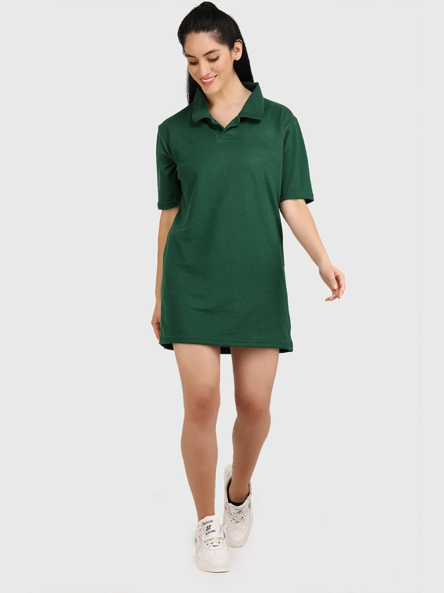 Women's Jumper Dress - Dry FIT Sweatshirt Dress