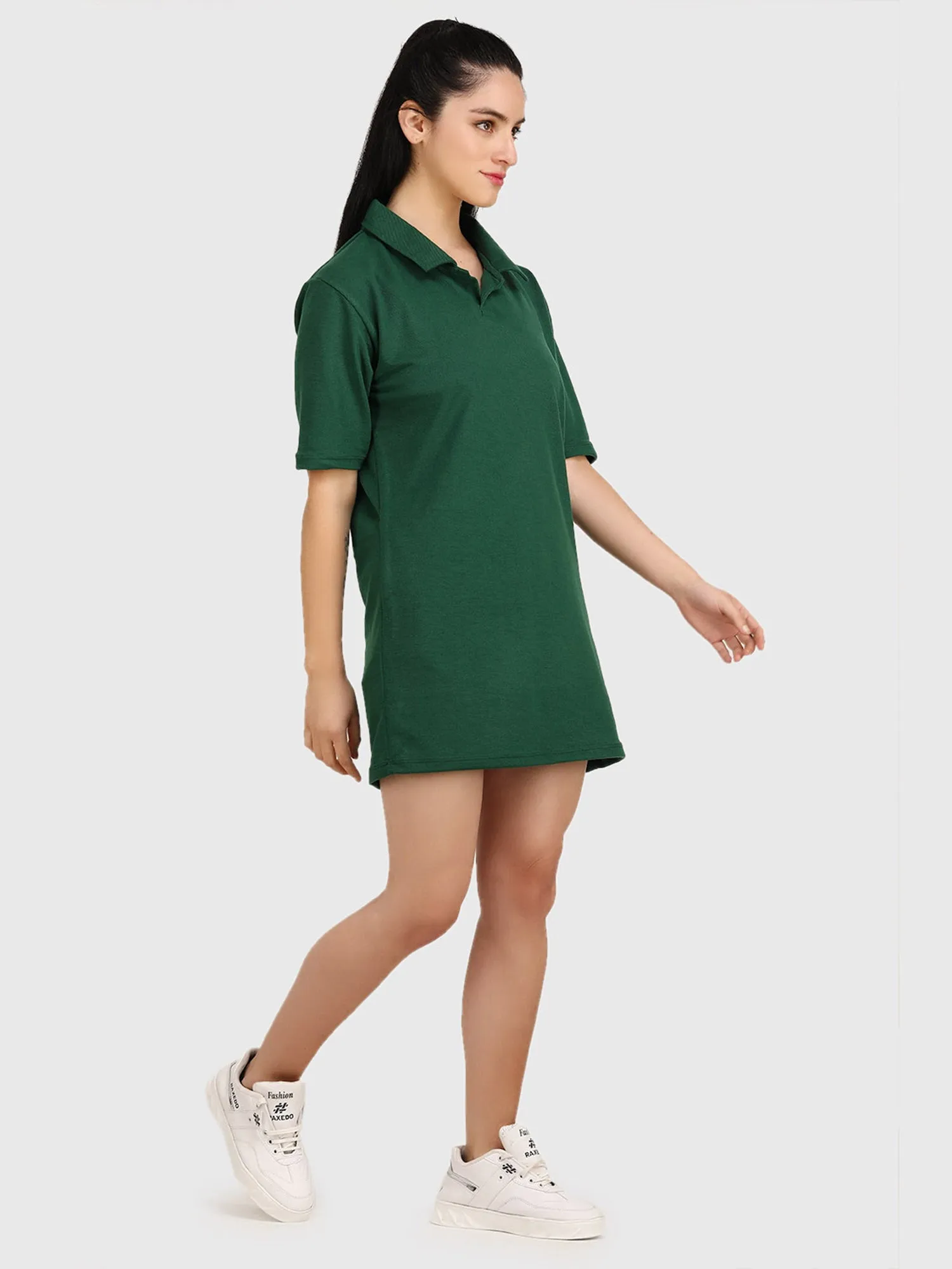 Women's Jumper Dress - Dry FIT Sweatshirt Dress