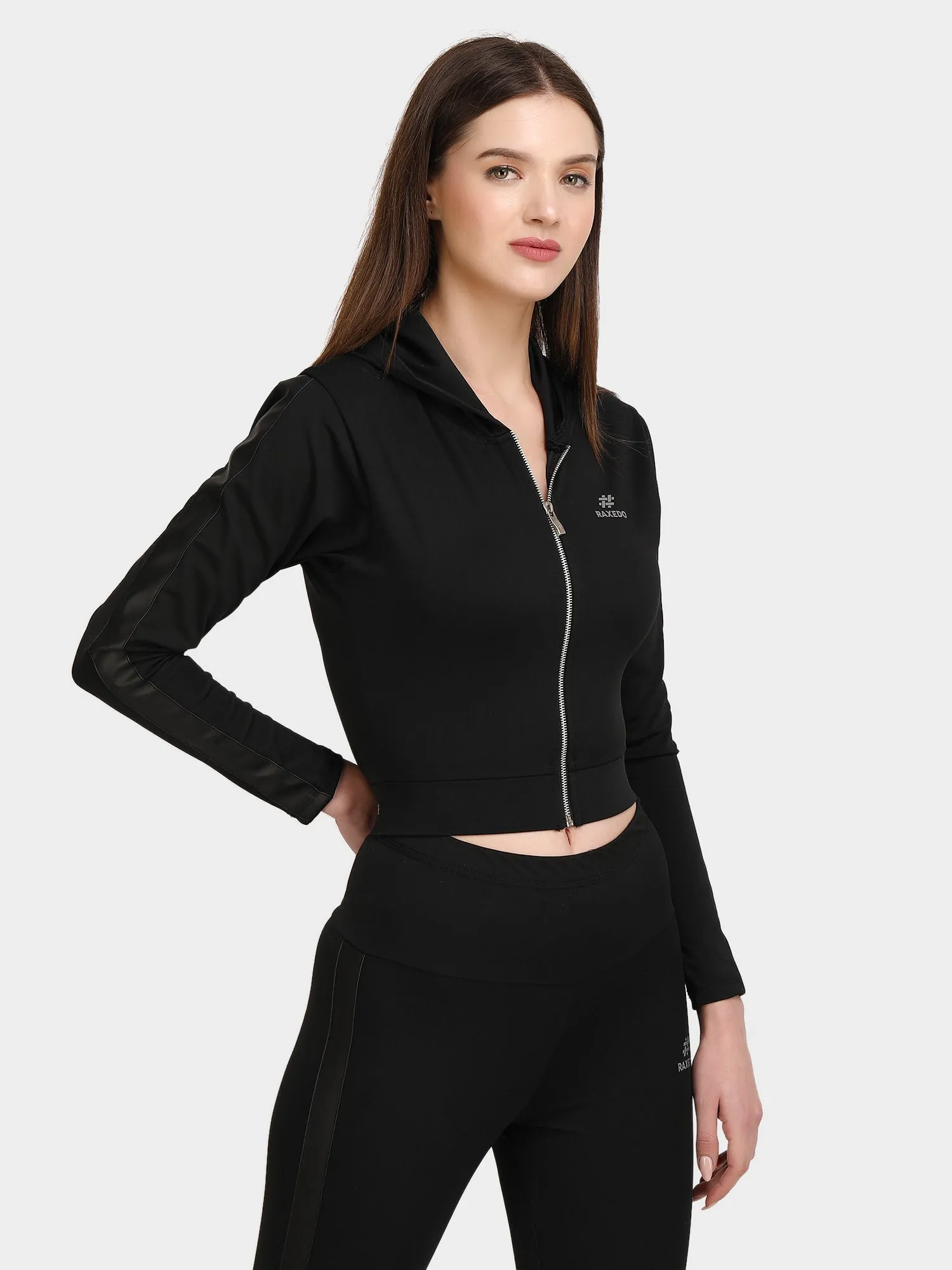 Women's Slim Fit Crop Top Jacket