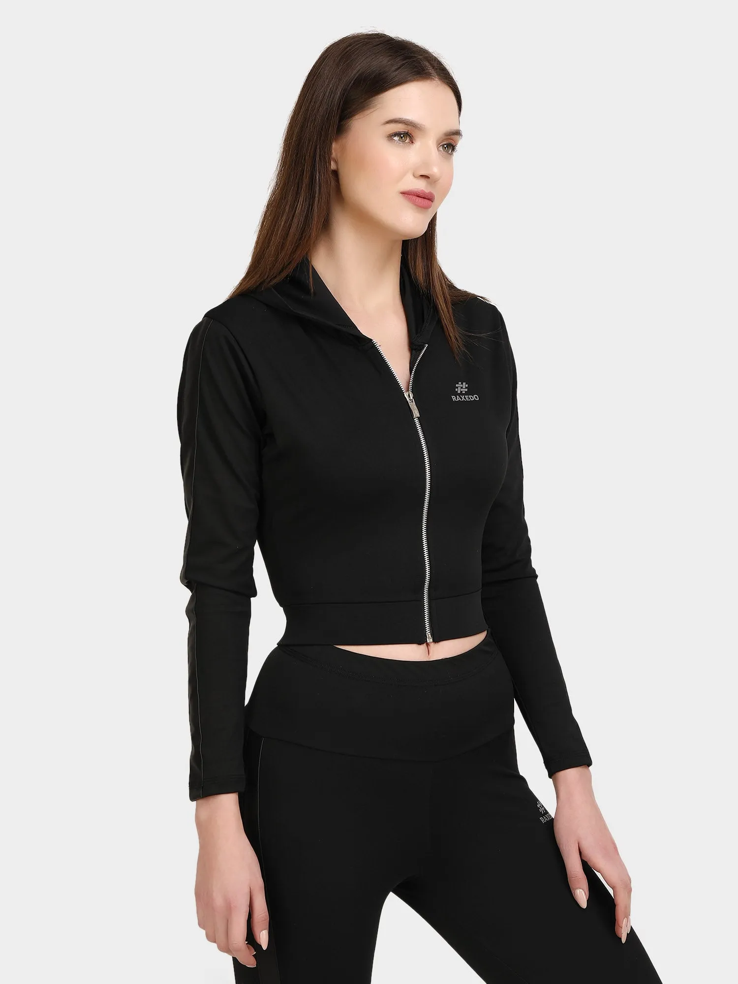 Women's Slim Fit Crop Top Jacket