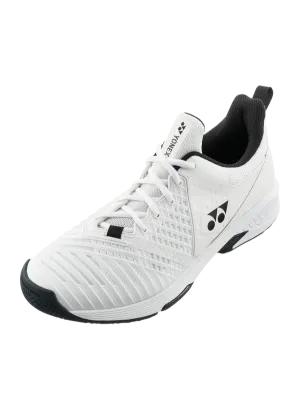 Yonex Men's Sonicage 3 PLUS 4E (White/Black)